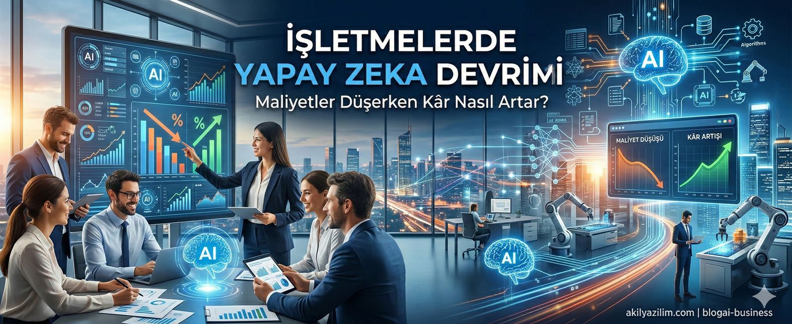 İşletmelerde Yapay Zeka Devrimi: Maliyetler Düşerken Kâr Nasıl Artar?