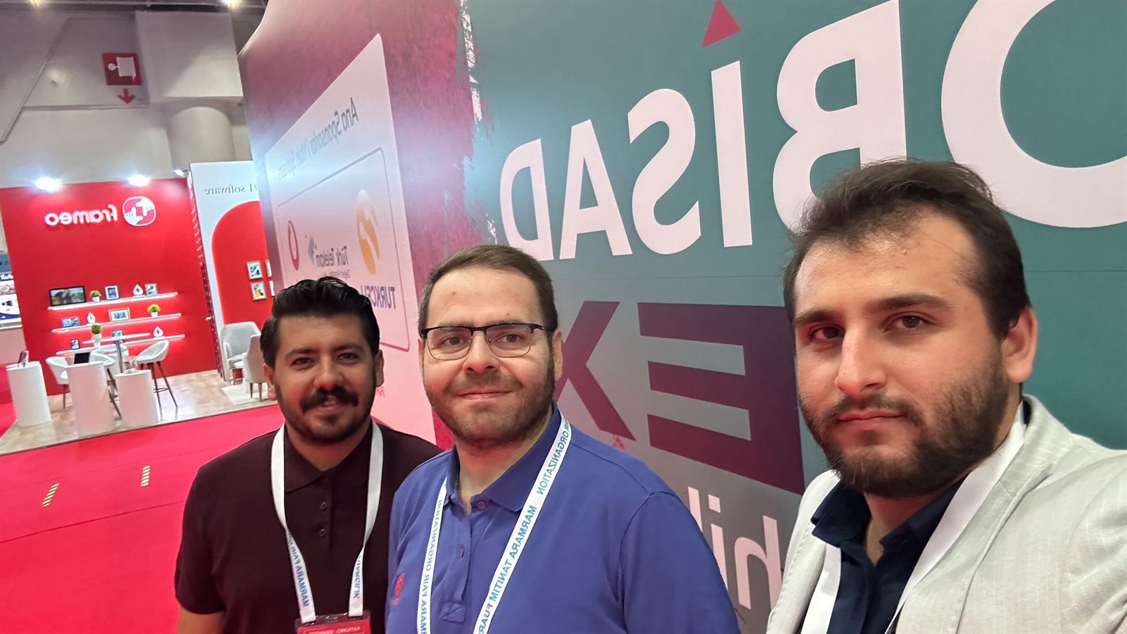 Ahmet Büyükayman, Doç. Dr. Cemal Aktürk ve Halil Çınar MOBİSAD İMEX alanında